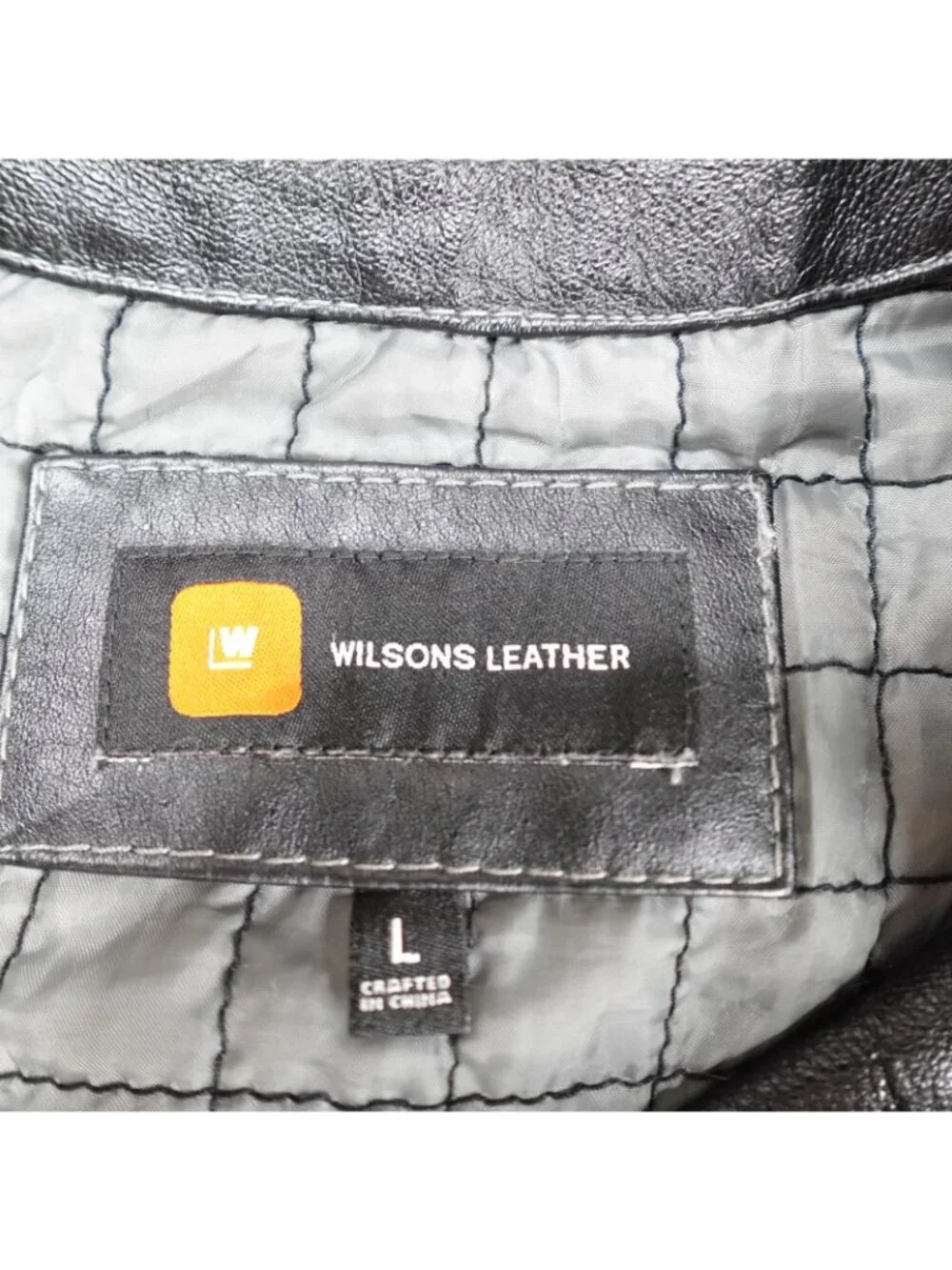 Wilsons Leather dark mark